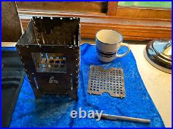 Bushbox XL stainless combination kit outdoor camping hiking bush craft stove Bushbox XL stainless combination kit outdoor camping hiking bush craft stove