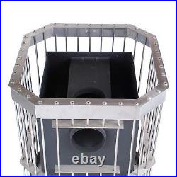 COASTS Wood-Burning Sauna Stove and Chimney Set 19 x 19 x 26 in COASTS Wood-Burning Sauna Stove and Chimney Set 19 x 19 x 26 in