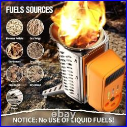 CampStove 2+ Electricity Generating Wood Camp Stove never used /with case