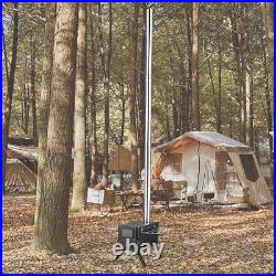 Camp Tent Firewood Portable Wood Burning B0Z4