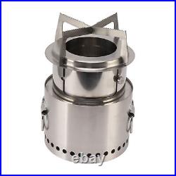 Campfire Camping Stove BBQ Wood Burning Stove Thickened Stainless Steel For Campfire Camping Stove BBQ Wood Burning Stove Thickened Stainless Steel For