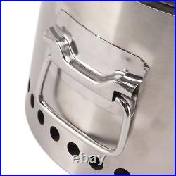 Campfire Camping Stove BBQ Wood Burning Stove Thickened Stainless Steel For Campfire Camping Stove BBQ Wood Burning Stove Thickened Stainless Steel For