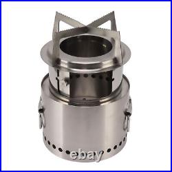 Campfire Camping Stove BBQ Wood Burning Stove Thickened Stainless Steel For Campfire Camping Stove BBQ Wood Burning Stove Thickened Stainless Steel For