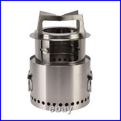 Campfire Camping Stove BBQ Wood Burning Stove Thickened Stainless Steel For Campfire Camping Stove BBQ Wood Burning Stove Thickened Stainless Steel For