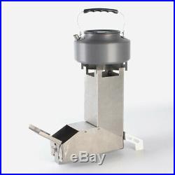 Camping Stove Wood Stove Outdoor Wood Burning Stainless Steel Camp Tent Stove