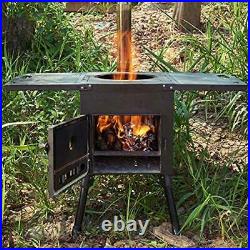 Camping Stoves, tent stoves wood burning portable, tent stoves Small Steel Plate