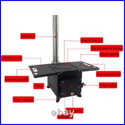 Camping Tent Stove Outdoor Portable Wood Burning Stove for Hiking Travel Picnic Camping Tent Stove Outdoor Portable Wood Burning Stove for Hiking Travel Picnic