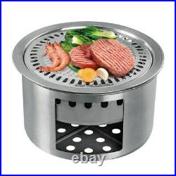 Camping Wood Stove Portable Wood Burning Bbq Grill Stove For Outdoor xg