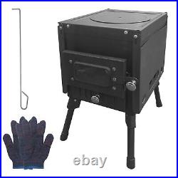Camping Wood Stove for Hot Tents, Portable Wood Burning Stove Folding Hot Ten Camping Wood Stove for Hot Tents, Portable Wood Burning Stove Folding Hot Ten