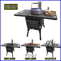 Camping Wood Stove for Hot Tents, Portable Wood Burning Stove Folding Hot Ten Camping Wood Stove for Hot Tents, Portable Wood Burning Stove Folding Hot Ten