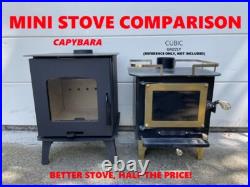 Capybara Tiny/Mini Wood Stove- Compatible With Cubic Mini Stovepipe