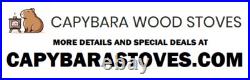 Capybara Tiny/Mini Wood Stove- Compatible With Cubic Mini Stovepipe