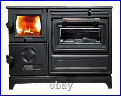 Cast Iron Burning Fireplace Wood Stove Cooker Stove Farmhouse Kitchen Home Stove