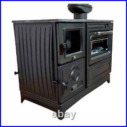 Cast Iron Burning Fireplace Wood Stove Cooker Stove Farmhouse Kitchen Home Stove