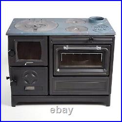 Cast Iron Cooker Wood Stove, Multifunctional Wood Burning Stove, Cooking Heater