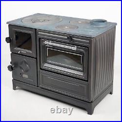 Cast Iron Cooker Wood Stove, Multifunctional Wood Burning Stove, Cooking Heater