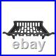 Cast Iron Fireplace Grate Wood Stove Firewood Burning Rack Holder Part New