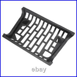 Cast Iron Fireplace Grate Wood Stove Firewood Burning Rack Holder Part Practical