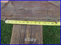 Cast Iron Horse Door 674 Part For Old Farm Country Stove Wood Burning Heater
