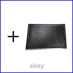 Cast Iron Stove Oven with Wall Protector, Stove by Burning Wood