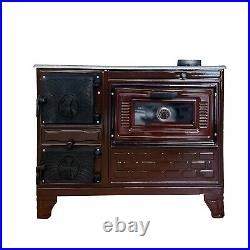 Cast Iron Stove with Oven, Durable Baking Oven Stove, Stove by Burning Wood