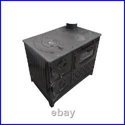 Cast Iron Stove with Oven, Durable Baking Oven Stove, Stove by Burning Wood Cast Iron Stove with Oven, Durable Baking Oven Stove, Stove by Burning Wood