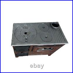 Cast Iron Stove with Oven, Durable Baking Oven Stove, Stove by Burning Wood