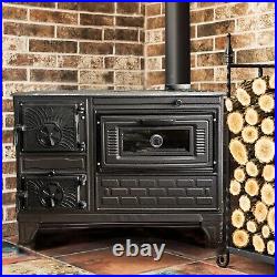 Cast Iron Stove with Oven, Durable Baking Oven Stove, Stove by Burning Wood Cast Iron Stove with Oven, Durable Baking Oven Stove, Stove by Burning Wood