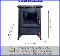 Cast Iron Stove with Oven, Durable Wood Stove Baking Oven, Stove by Burning Wood Cast Iron Stove with Oven, Durable Wood Stove Baking Oven, Stove by Burning Wood