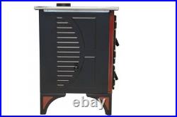 Cast Iron Wood Burning Stove With Oven, Cooker Stove