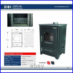 Cast Iron Wood Burning Stove, Wood Stove, Cooker Stove, Mini Cast Iron Stove
