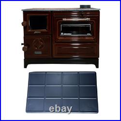 Cast Iron Wood Burning Stove with Metal Base for Home Heating Cast Iron Wood Burning Stove with Metal Base for Home Heating