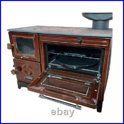 Cast Iron Wood Burning Stove with Metal Base for Home Heating Cast Iron Wood Burning Stove with Metal Base for Home Heating