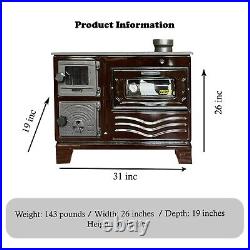 Cast Iron Wood Cook Stove with Oven Wood Burning Stove Range Stove Cast Iron Wood Cook Stove with Oven Wood Burning Stove Range Stove