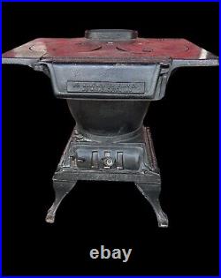 Cast iron stove antique caboose laundry flat top no 28 manchester