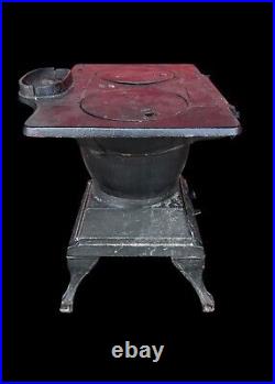 Cast iron stove antique caboose laundry flat top no 28 manchester