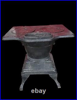 Cast iron stove antique caboose laundry flat top no 28 manchester