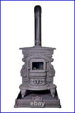 Cast iron stove, wood stove, cooker stove, wood burning stove