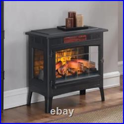 Cast iron wood burning fireplace wood heater keeping warm indoor stove