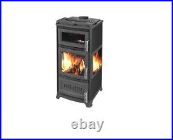 Cast iron wood burning stove with oven, cook stove, oven stove, cook stove