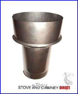 Clay Pipe Adaptor 5'' Flue to 7'' Clay Liner For Multi-fuel / Woodburning Stoves