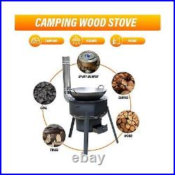 Coal/Wood Stove, 1 Set Of Multi-functional Portable Detachable Firewood Stove Coal/Wood Stove, 1 Set Of Multi-functional Portable Detachable Firewood Stove