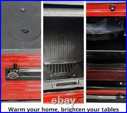 Colorful Cast Iron Wood Stove with Cook Oven Wood Burning Kitchen Stove Cooker