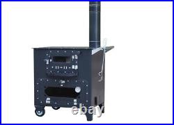 Cooker stove, oven stove, wood burning stove, portable wheel garden stove