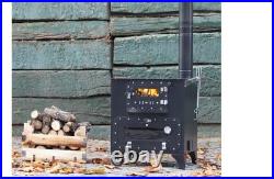 Cooker stove, oven stove, wood burning stove, portable wheel garden stove
