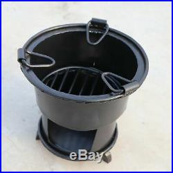 Cooking Coal wood burning fire pit Sigri Stove made of heavy iron sheet