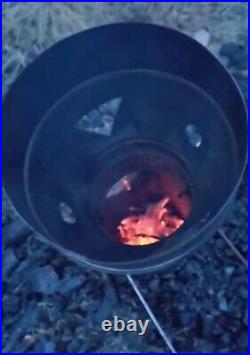 Custom Built Portable Rocket Stove