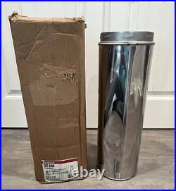 DURAVENT 6 DuraTech Vent Pipe Stainless Steel 24 Length #6DT-24SS DURAVENT 6 DuraTech Vent Pipe Stainless Steel 24 Length #6DT-24SS