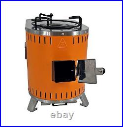 Drifters Portable Thermo-Electric Camp Stove for Wood, Pellet, Charcoal Cooki