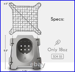 Durable Portable Wood Stove with Protective Sleeve Ultimate Camping Gear Durable Portable Wood Stove with Protective Sleeve Ultimate Camping Gear
